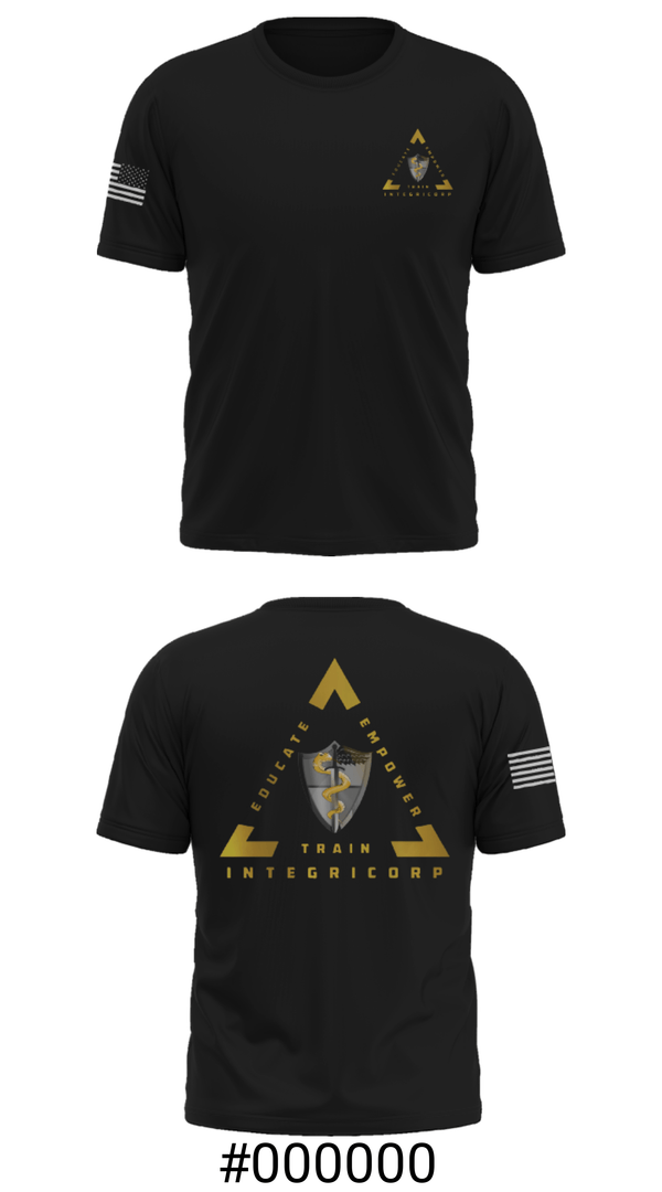 Short Sleeve Performance Shirt, IntegriCorp, , Teamtime, Team time, sublimation, custom sports apparel, team uniforms, spirit wear, spiritwear, sports uniforms, custom shirts, team store, custom team store, fundraiser sports, apparel fundraiser
