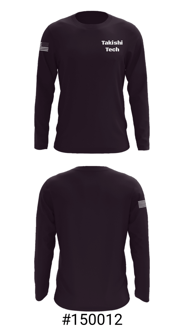 Long Sleeve Performance Shirt, Takishi Tech, , Teamtime, Team time, sublimation, custom sports apparel, team uniforms, spirit wear, spiritwear, sports uniforms, custom shirts, team store, custom team store, fundraiser sports, apparel fundraiser