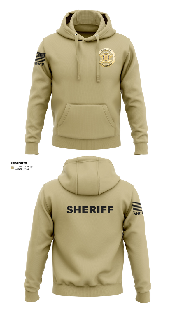 Hoodie, Susquehanna County Sheriff, Police, Teamtime, Team time, sublimation, custom sports apparel, team uniforms, spirit wear, spiritwear, sports uniforms, custom shirts, team store, custom team store, fundraiser sports, apparel fundraiser