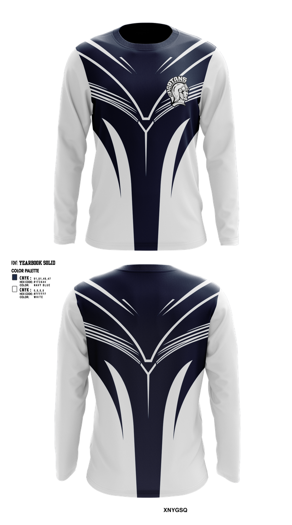 Long Sleeve Performance Shirt, Milford Spartans Boys Soccer, Men's Soccer, Teamtime, Team time, sublimation, custom sports apparel, team uniforms, spirit wear, spiritwear, sports uniforms, custom shirts, team store, custom team store, fundraiser sports, apparel fundraiser