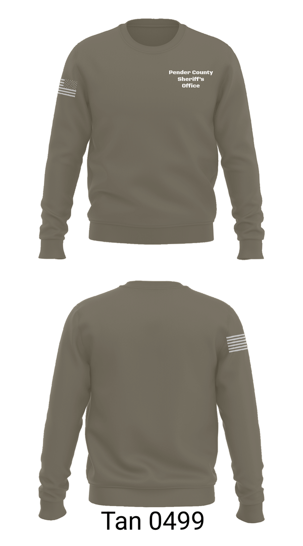 Crew Neck Sweatshirt, Pender County Sheriff’s Office, Police, Teamtime, Team time, sublimation, custom sports apparel, team uniforms, spirit wear, spiritwear, sports uniforms, custom shirts, team store, custom team store, fundraiser sports, apparel fundraiser