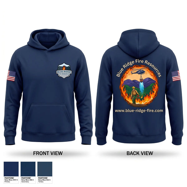 Hoodie, Blue Ridge Fire Resources, Fire Department, Teamtime, Team time, sublimation, custom sports apparel, team uniforms, spirit wear, spiritwear, sports uniforms, custom shirts, team store, custom team store, fundraiser sports, apparel fundraiser