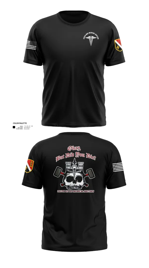 Short Sleeve Performance Shirt, 205th HHC MEDICAL SECTION, , Teamtime, Team time, sublimation, custom sports apparel, team uniforms, spirit wear, spiritwear, sports uniforms, custom shirts, team store, custom team store, fundraiser sports, apparel fundraiser