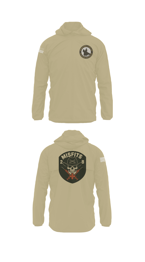 Windbreaker, 2-8 Cav, HHC, Medic Platoon, , Teamtime, Team time, sublimation, custom sports apparel, team uniforms, spirit wear, spiritwear, sports uniforms, custom shirts, team store, custom team store, fundraiser sports, apparel fundraiser