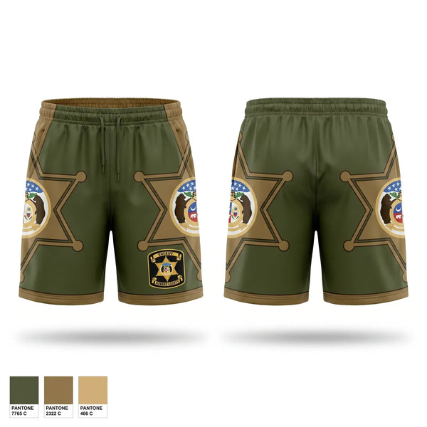 Athletic Shorts With Pockets, Howard County Sheriffs Office, Police, Teamtime, Team time, sublimation, custom sports apparel, team uniforms, spirit wear, spiritwear, sports uniforms, custom shirts, team store, custom team store, fundraiser sports, apparel fundraiser