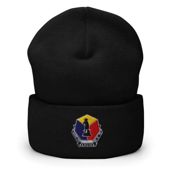 MDARNG TRAINING CENTER 72817816 Cuffed Beanie | Yupoong 1501KC