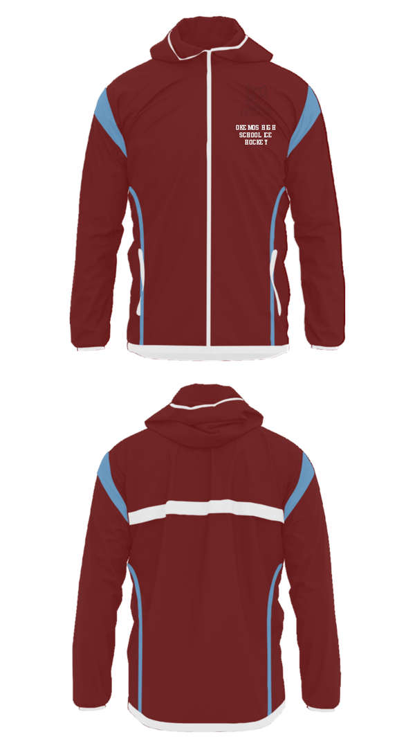 Windbreaker, Okemos High School Ice Hockey, Ice Hockey, Teamtime, Team time, sublimation, custom sports apparel, team uniforms, spirit wear, spiritwear, sports uniforms, custom shirts, team store, custom team store, fundraiser sports, apparel fundraiser