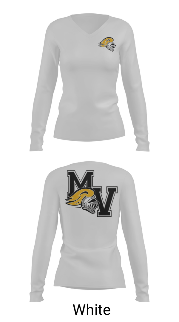 Women's Long Sleeve Vneck Shirt, Moshannon Valley High School Wrestling, Wrestling, Teamtime, Team time, sublimation, custom sports apparel, team uniforms, spirit wear, spiritwear, sports uniforms, custom shirts, team store, custom team store, fundraiser sports, apparel fundraiser