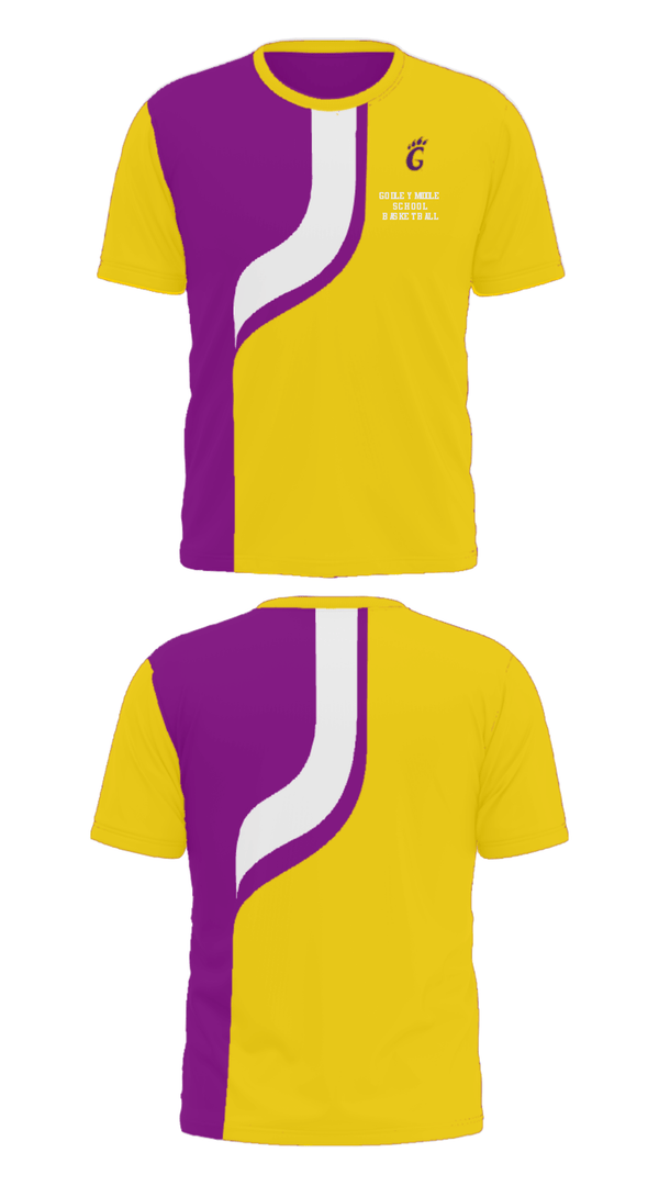 Short Sleeve Performance Shirt, Godley Middle School Basketball, Women's Basketball, Teamtime, Team time, sublimation, custom sports apparel, team uniforms, spirit wear, spiritwear, sports uniforms, custom shirts, team store, custom team store, fundraiser sports, apparel fundraiser