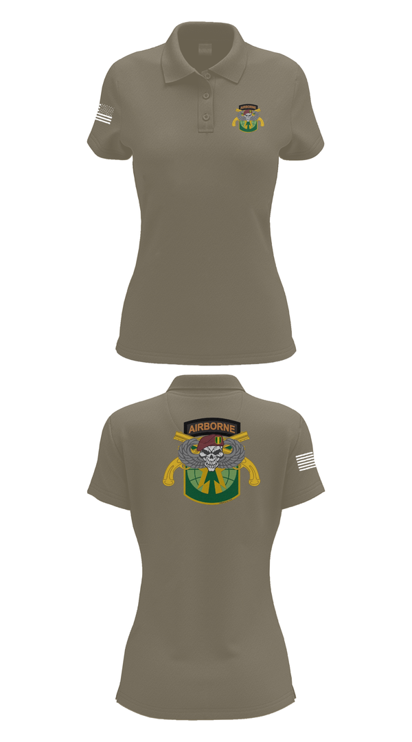 Womens Short Sleeve Performance Polo, 16th Military Police Brigade, , Teamtime, Team time, sublimation, custom sports apparel, team uniforms, spirit wear, spiritwear, sports uniforms, custom shirts, team store, custom team store, fundraiser sports, apparel fundraiser