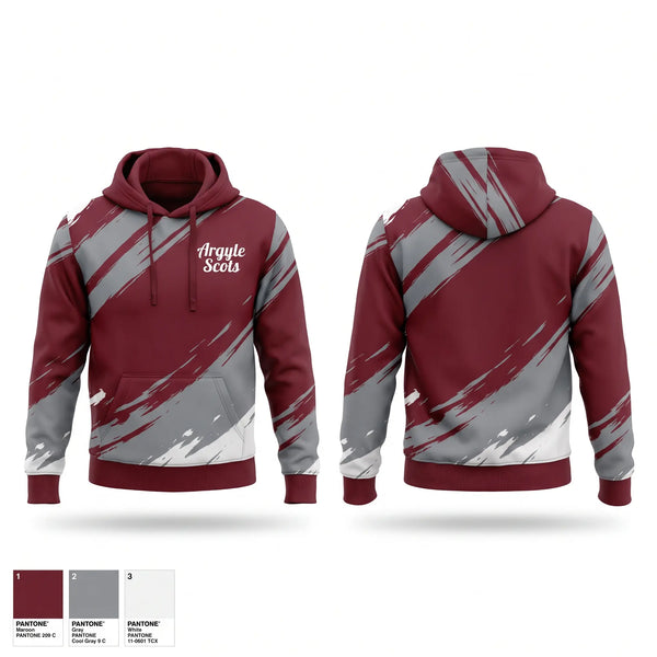 Hoodie, Argyle Scots, Men's Basketball, Teamtime, Team time, sublimation, custom sports apparel, team uniforms, spirit wear, spiritwear, sports uniforms, custom shirts, team store, custom team store, fundraiser sports, apparel fundraiser