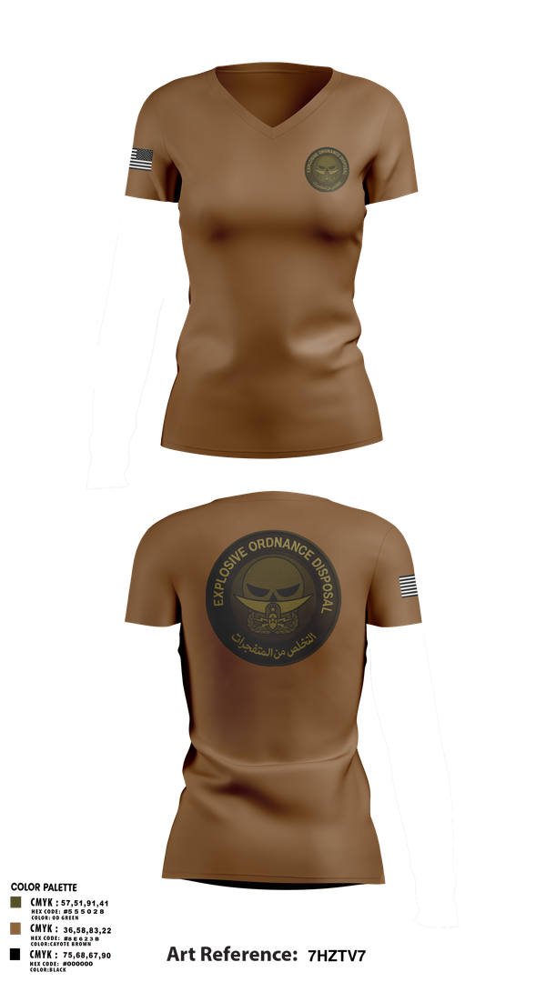 Womens Short Sleeve Vneck Shirt, EOD, , Teamtime, Team time, sublimation, custom sports apparel, team uniforms, spirit wear, spiritwear, sports uniforms, custom shirts, team store, custom team store, fundraiser sports, apparel fundraiser