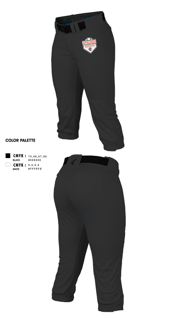 Softball Pants, Gonzales High School Softball, Softball, Teamtime, Team time, sublimation, custom sports apparel, team uniforms, spirit wear, spiritwear, sports uniforms, custom shirts, team store, custom team store, fundraiser sports, apparel fundraiser