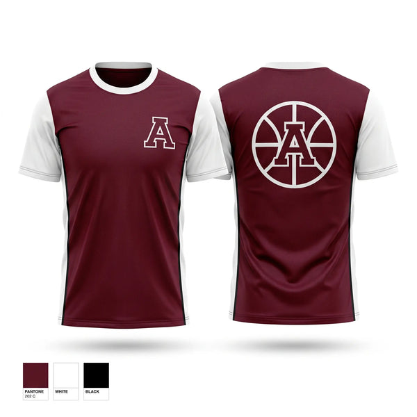 Football Jersey, Auburn Maroons, Men's Basketball, Teamtime, Team time, sublimation, custom sports apparel, team uniforms, spirit wear, spiritwear, sports uniforms, custom shirts, team store, custom team store, fundraiser sports, apparel fundraiser