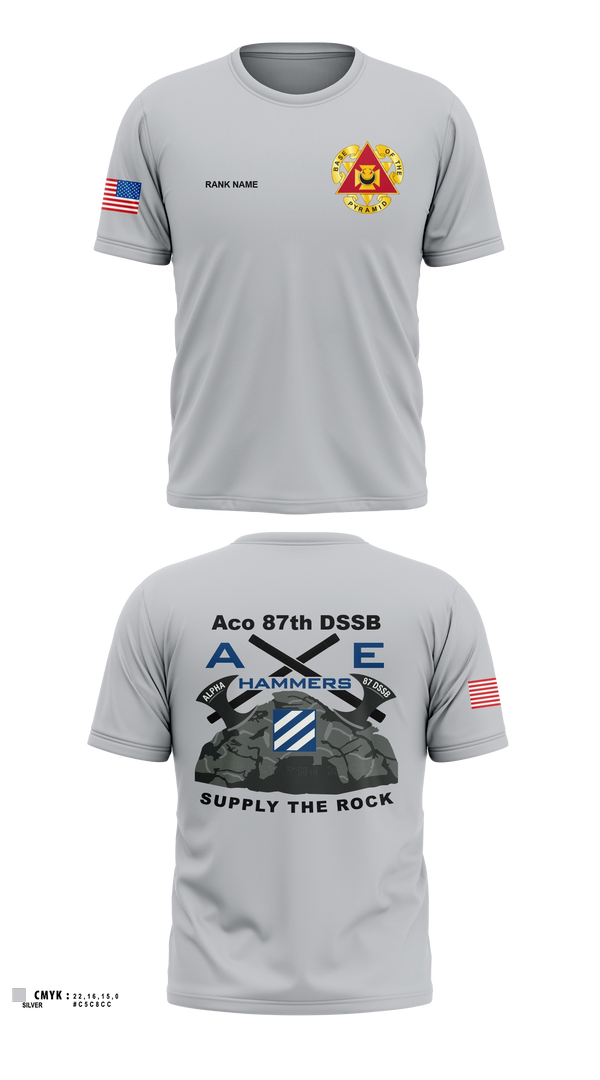 Short Sleeve Performance Shirt, Aco 87th DSSB, Army, Teamtime, Team time, sublimation, custom sports apparel, team uniforms, spirit wear, spiritwear, sports uniforms, custom shirts, team store, custom team store, fundraiser sports, apparel fundraiser