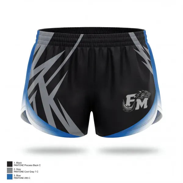 Womens Shorts, Feagin Mill Wolves, , Teamtime, Team time, sublimation, custom sports apparel, team uniforms, spirit wear, spiritwear, sports uniforms, custom shirts, team store, custom team store, fundraiser sports, apparel fundraiser