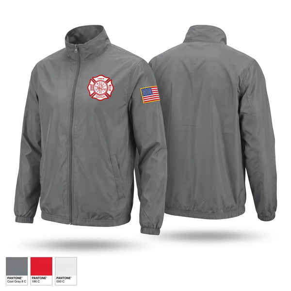 Windbreaker, Lometa volunteer fire department, Fire Department, Teamtime, Team time, sublimation, custom sports apparel, team uniforms, spirit wear, spiritwear, sports uniforms, custom shirts, team store, custom team store, fundraiser sports, apparel fundraiser
