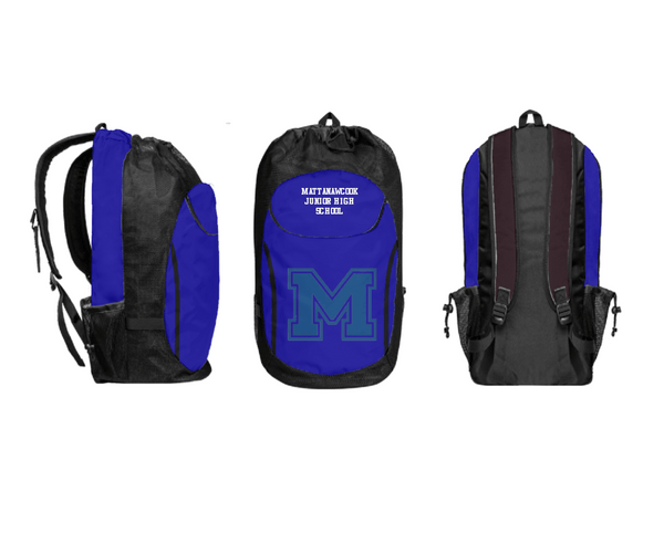 Gear Bag, Mattanawcook Junior High School, Spirit Store, Teamtime, Team time, sublimation, custom sports apparel, team uniforms, spirit wear, spiritwear, sports uniforms, custom shirts, team store, custom team store, fundraiser sports, apparel fundraiser