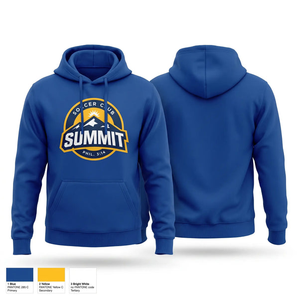 Hoodie, Summit Soccer Club, Men's Soccer, Teamtime, Team time, sublimation, custom sports apparel, team uniforms, spirit wear, spiritwear, sports uniforms, custom shirts, team store, custom team store, fundraiser sports, apparel fundraiser