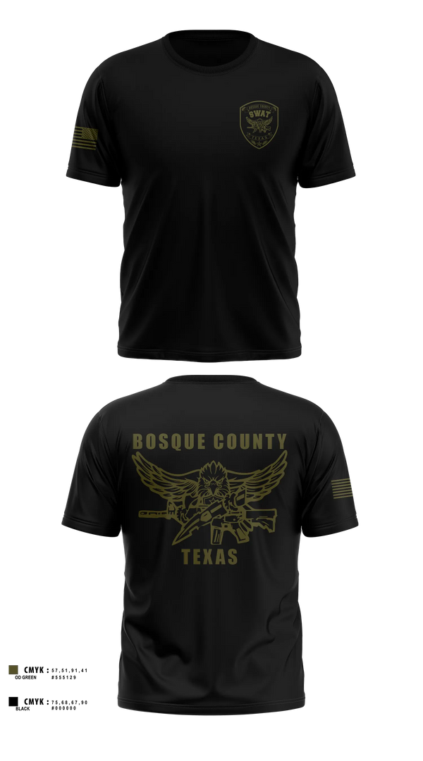 Old School Cotton Shirt, BOSQUE REGIONAL SWAT TEAM, Police, Teamtime, Team time, sublimation, custom sports apparel, team uniforms, spirit wear, spiritwear, sports uniforms, custom shirts, team store, custom team store, fundraiser sports, apparel fundraiser