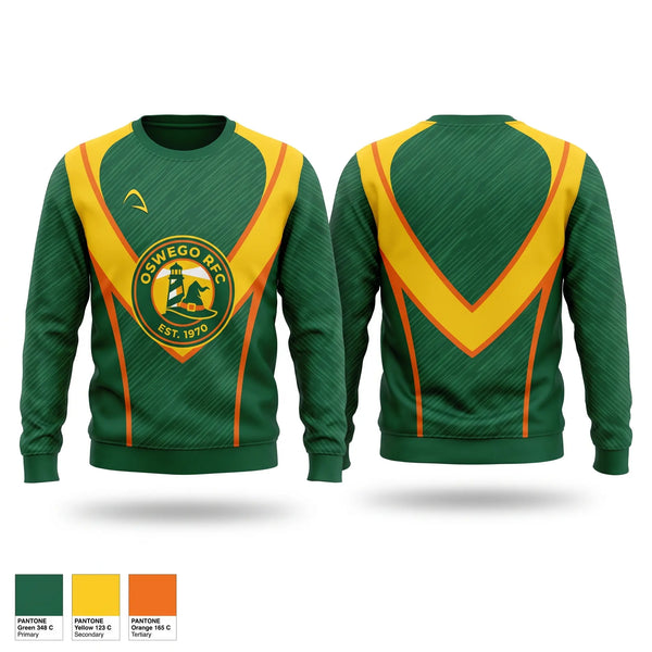 Crew Neck Sweatshirt, Oswego RFC Wizards, Rugby, Teamtime, Team time, sublimation, custom sports apparel, team uniforms, spirit wear, spiritwear, sports uniforms, custom shirts, team store, custom team store, fundraiser sports, apparel fundraiser