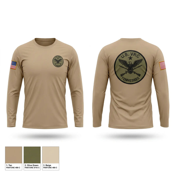 Long Sleeve Performance Shirt, Tennessee, Army, Teamtime, Team time, sublimation, custom sports apparel, team uniforms, spirit wear, spiritwear, sports uniforms, custom shirts, team store, custom team store, fundraiser sports, apparel fundraiser