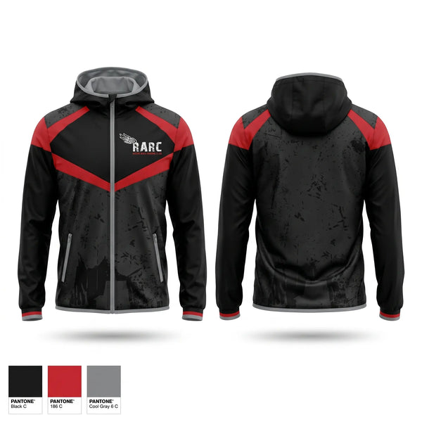 Windbreaker, Racine Area Running Club, Spirit Store, Teamtime, Team time, sublimation, custom sports apparel, team uniforms, spirit wear, spiritwear, sports uniforms, custom shirts, team store, custom team store, fundraiser sports, apparel fundraiser