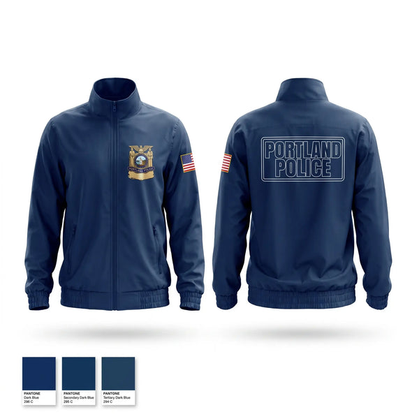 Windbreaker, Portland Police Bureau, Police, Teamtime, Team time, sublimation, custom sports apparel, team uniforms, spirit wear, spiritwear, sports uniforms, custom shirts, team store, custom team store, fundraiser sports, apparel fundraiser