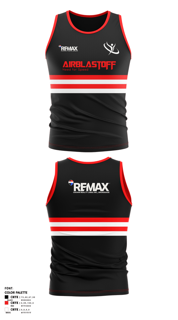 Tank Top, Airblastoff Lions, Track & Field, Teamtime, Team time, sublimation, custom sports apparel, team uniforms, spirit wear, spiritwear, sports uniforms, custom shirts, team store, custom team store, fundraiser sports, apparel fundraiser