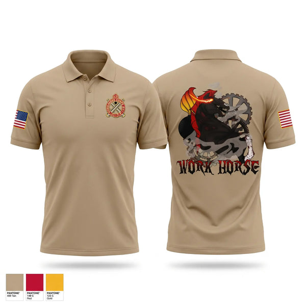 Short Sleeve Performance Polo, 1-51 ADA D.CO MAINT PLT, Army, Teamtime, Team time, sublimation, custom sports apparel, team uniforms, spirit wear, spiritwear, sports uniforms, custom shirts, team store, custom team store, fundraiser sports, apparel fundraiser
