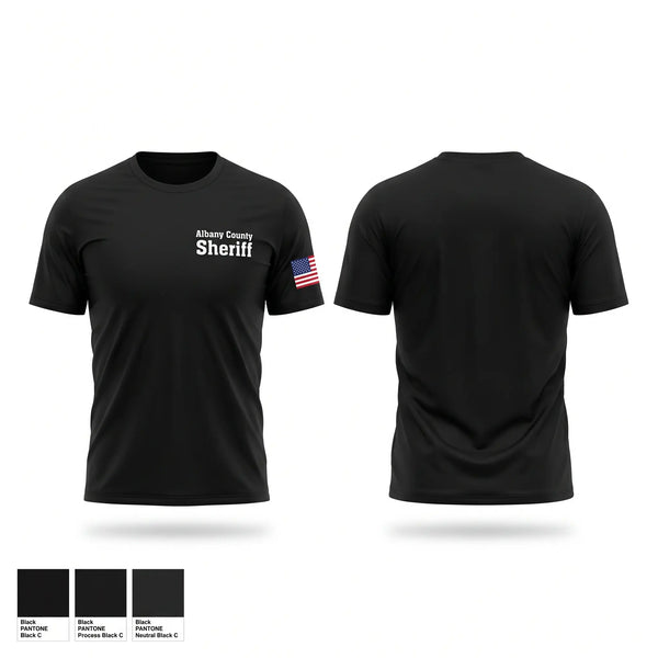 Short Sleeve Performance Shirt, Albany County Sheriff, Police, Teamtime, Team time, sublimation, custom sports apparel, team uniforms, spirit wear, spiritwear, sports uniforms, custom shirts, team store, custom team store, fundraiser sports, apparel fundraiser