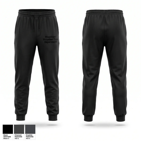 Sweatpants, Washburn Volunteer Fire Department, Fire Department, Teamtime, Team time, sublimation, custom sports apparel, team uniforms, spirit wear, spiritwear, sports uniforms, custom shirts, team store, custom team store, fundraiser sports, apparel fundraiser