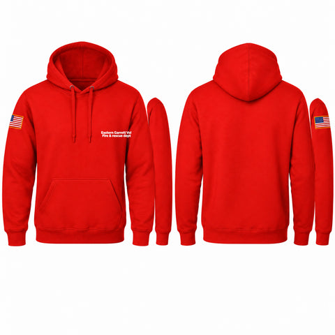 Hoodie, Eastern Garrett Vol Fire & rescue dept, Fire Department, Teamtime, Team time, sublimation, custom sports apparel, team uniforms, spirit wear, spiritwear, sports uniforms, custom shirts, team store, custom team store, fundraiser sports, apparel fundraiser