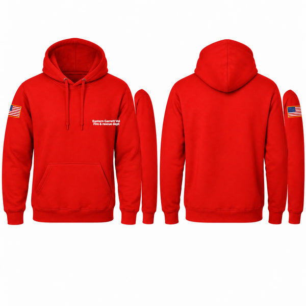 Hoodie, Eastern Garrett Vol Fire & rescue dept, Fire Department, Teamtime, Team time, sublimation, custom sports apparel, team uniforms, spirit wear, spiritwear, sports uniforms, custom shirts, team store, custom team store, fundraiser sports, apparel fundraiser
