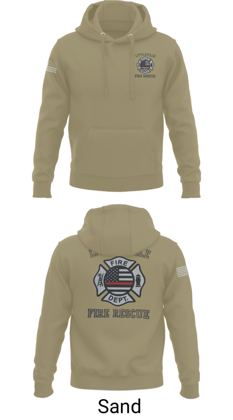 Hoodie, Littleville Fire & Rescue, Fire Department, Teamtime, Team time, sublimation, custom sports apparel, team uniforms, spirit wear, spiritwear, sports uniforms, custom shirts, team store, custom team store, fundraiser sports, apparel fundraiser