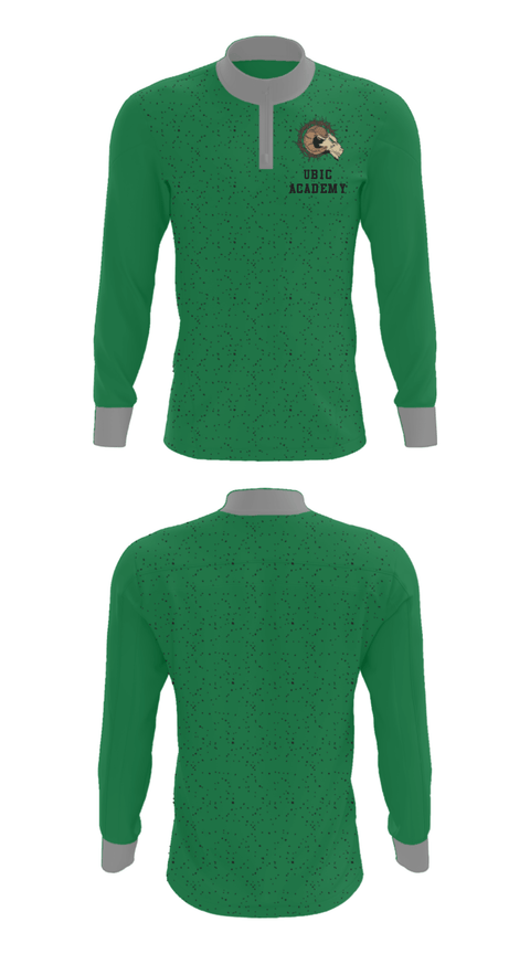 Quarter Zip Jacket, Ubic Academy, Spirit Store, Teamtime, Team time, sublimation, custom sports apparel, team uniforms, spirit wear, spiritwear, sports uniforms, custom shirts, team store, custom team store, fundraiser sports, apparel fundraiser