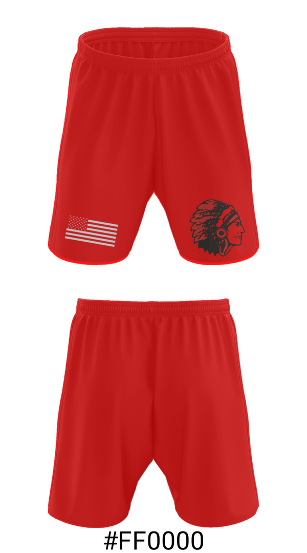 Athletic Shorts With Pockets, Portage High School Wrestling, Wrestling, Teamtime, Team time, sublimation, custom sports apparel, team uniforms, spirit wear, spiritwear, sports uniforms, custom shirts, team store, custom team store, fundraiser sports, apparel fundraiser