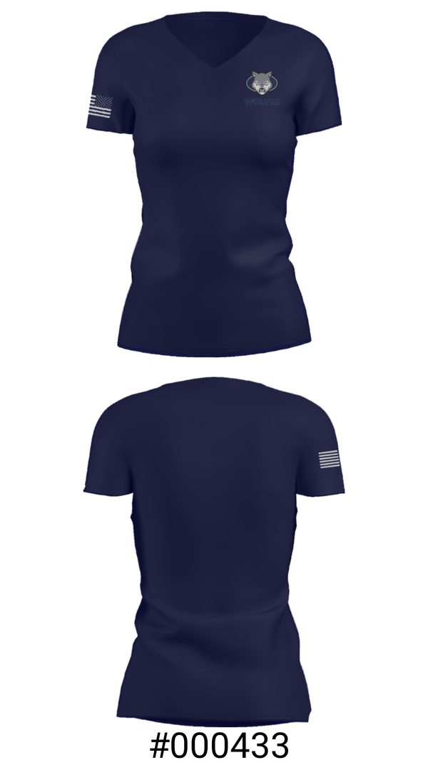 Women's Short Sleeve Vneck Shirt, West Clermont High School Bowling, Bowling, Teamtime, Team time, sublimation, custom sports apparel, team uniforms, spirit wear, spiritwear, sports uniforms, custom shirts, team store, custom team store, fundraiser sports, apparel fundraiser