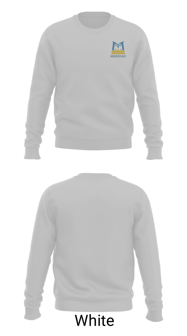 Crew Neck Sweatshirt, Meridian Public Charter School Basketball, Men's Basketball, Teamtime, Team time, sublimation, custom sports apparel, team uniforms, spirit wear, spiritwear, sports uniforms, custom shirts, team store, custom team store, fundraiser sports, apparel fundraiser