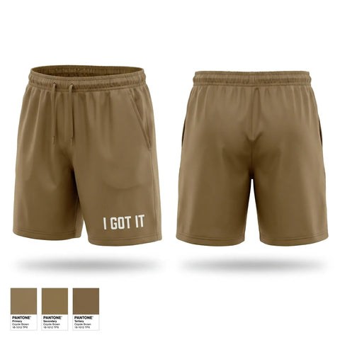 Athletic Shorts With Pockets, I GOT IT, Army, Teamtime, Team time, sublimation, custom sports apparel, team uniforms, spirit wear, spiritwear, sports uniforms, custom shirts, team store, custom team store, fundraiser sports, apparel fundraiser
