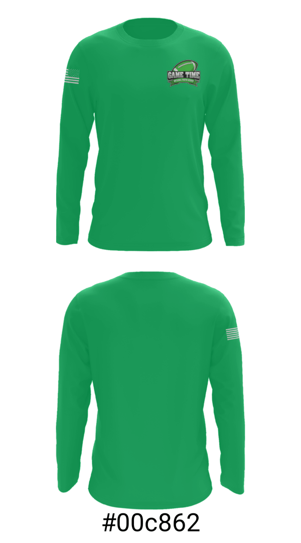 Long Sleeve Performance Shirt, GAME TIME NATIONAL YOUTH SPORTS, , Teamtime, Team time, sublimation, custom sports apparel, team uniforms, spirit wear, spiritwear, sports uniforms, custom shirts, team store, custom team store, fundraiser sports, apparel fundraiser