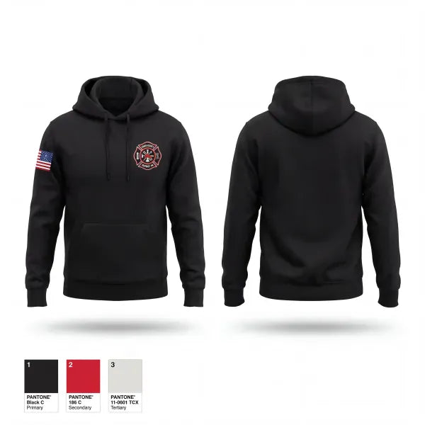 Hoodie, Osage County Fire District #4, Fire Department, Teamtime, Team time, sublimation, custom sports apparel, team uniforms, spirit wear, spiritwear, sports uniforms, custom shirts, team store, custom team store, fundraiser sports, apparel fundraiser