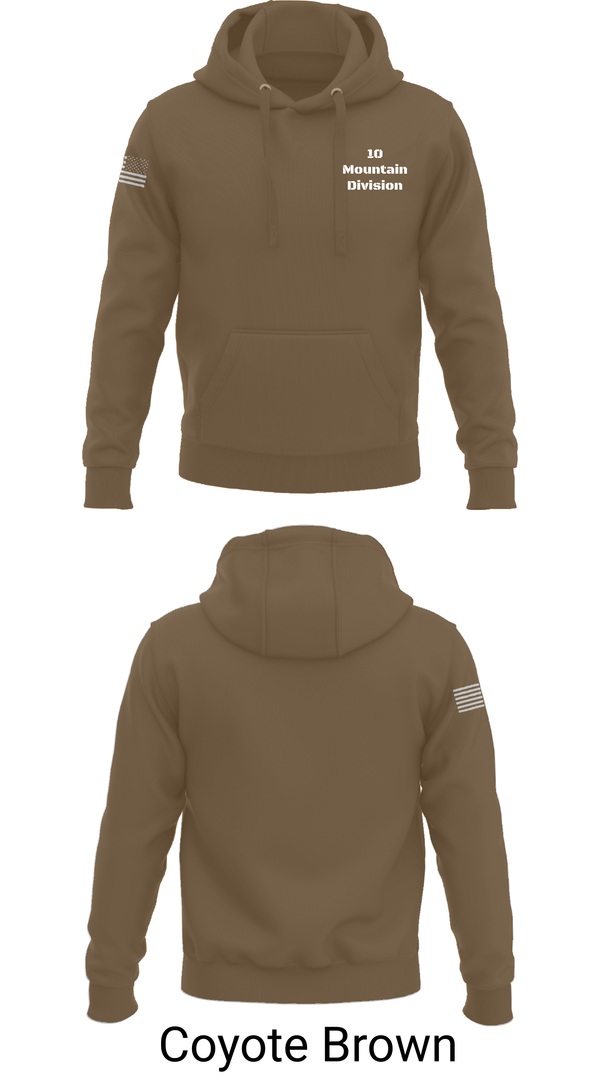 Hoodie, 10 Mountain Division, , Teamtime, Team time, sublimation, custom sports apparel, team uniforms, spirit wear, spiritwear, sports uniforms, custom shirts, team store, custom team store, fundraiser sports, apparel fundraiser