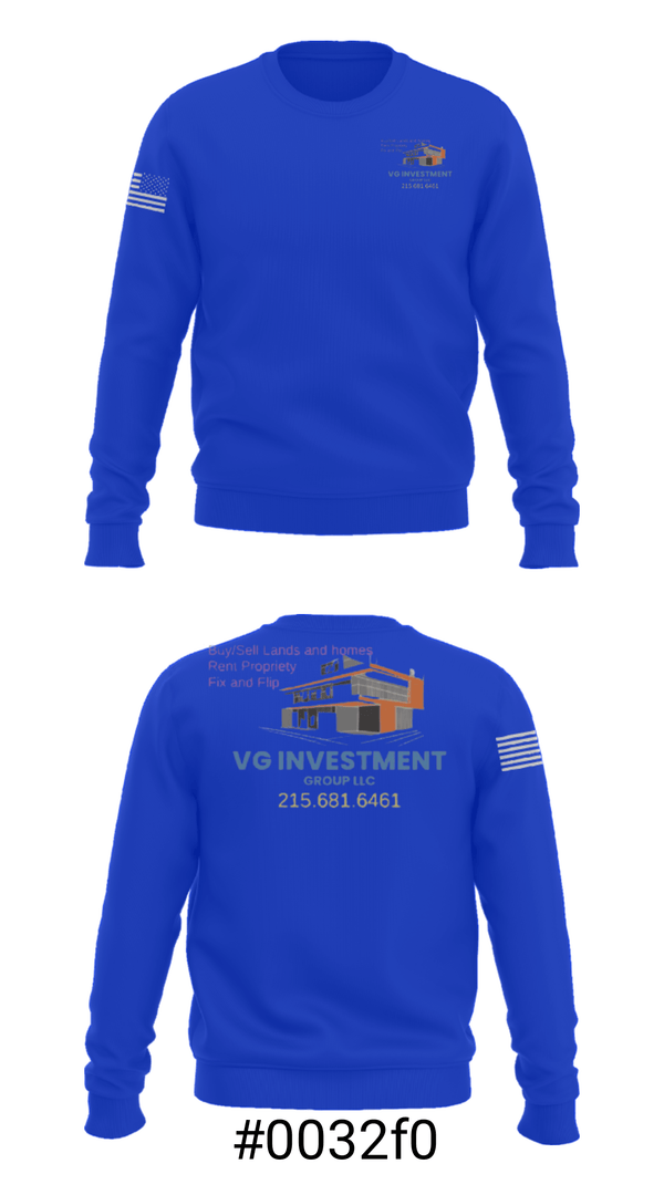 Crew Neck Sweatshirt, VG Investment Group LLC, , Teamtime, Team time, sublimation, custom sports apparel, team uniforms, spirit wear, spiritwear, sports uniforms, custom shirts, team store, custom team store, fundraiser sports, apparel fundraiser