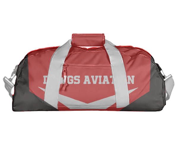 Duffle Bag, Dawgs Aviation, , Teamtime, Team time, sublimation, custom sports apparel, team uniforms, spirit wear, spiritwear, sports uniforms, custom shirts, team store, custom team store, fundraiser sports, apparel fundraiser