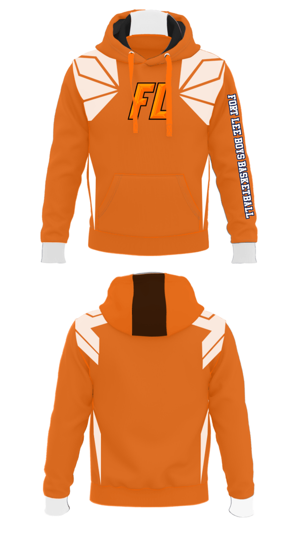 Hoodie, Fort Lee Boys Basketball, Men's Basketball, Teamtime, Team time, sublimation, custom sports apparel, team uniforms, spirit wear, spiritwear, sports uniforms, custom shirts, team store, custom team store, fundraiser sports, apparel fundraiser