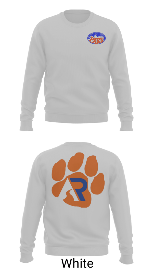 Crew Neck Sweatshirt, Washington Park High School Basketball, Women's Basketball, Teamtime, Team time, sublimation, custom sports apparel, team uniforms, spirit wear, spiritwear, sports uniforms, custom shirts, team store, custom team store, fundraiser sports, apparel fundraiser
