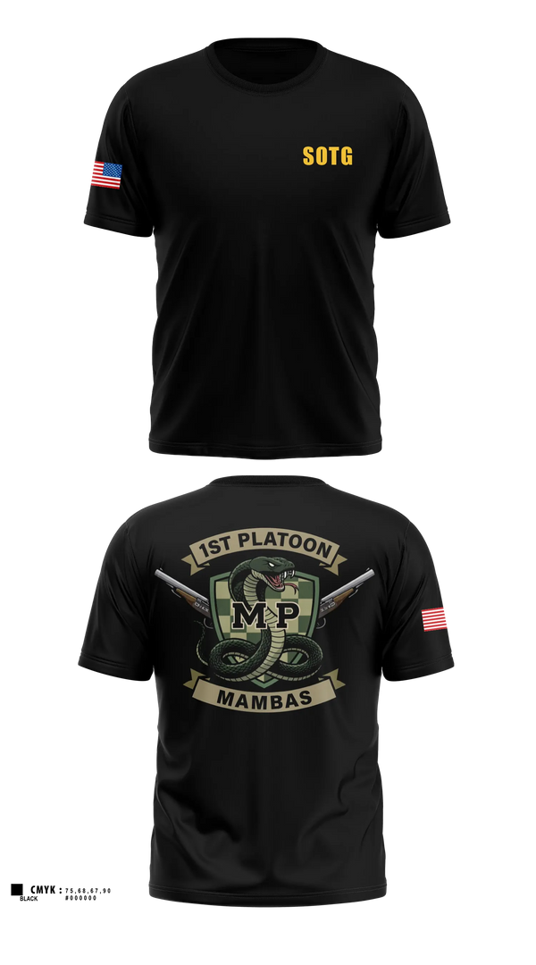 Old School Cotton Feel Shirt, 410TH Military Police Mambas, Army, Teamtime, Team time, sublimation, custom sports apparel, team uniforms, spirit wear, spiritwear, sports uniforms, custom shirts, team store, custom team store, fundraiser sports, apparel fundraiser