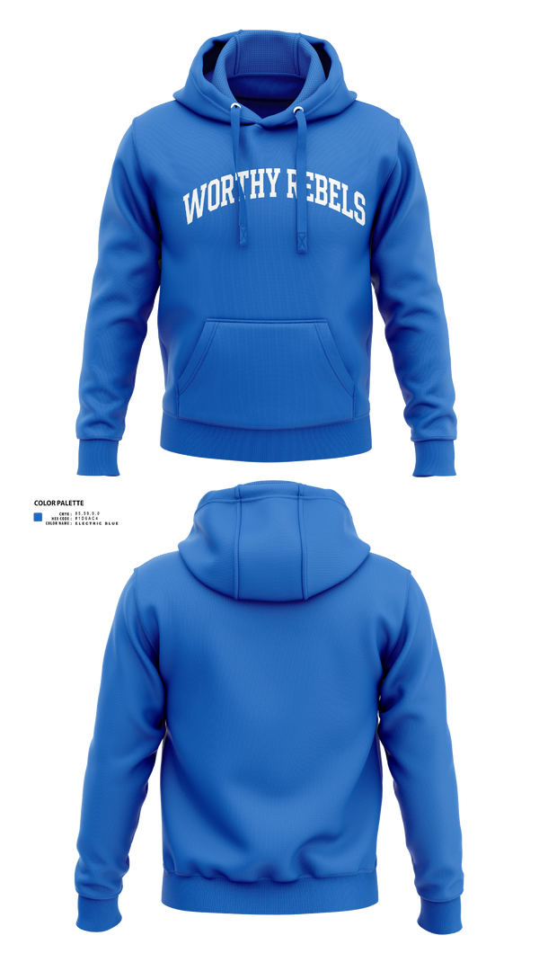 Hoodie, Worthy Rebels, Softball, Teamtime, Team time, sublimation, custom sports apparel, team uniforms, spirit wear, spiritwear, sports uniforms, custom shirts, team store, custom team store, fundraiser sports, apparel fundraiser