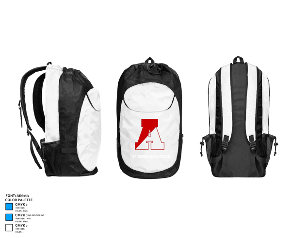 Gear Bag, St. Thomas Aquinas Soccer, Women's Soccer, Teamtime, Team time, sublimation, custom sports apparel, team uniforms, spirit wear, spiritwear, sports uniforms, custom shirts, team store, custom team store, fundraiser sports, apparel fundraiser